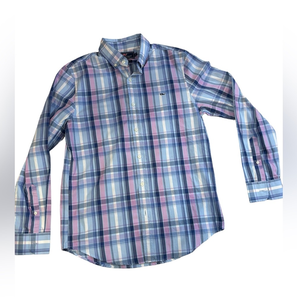 Vineyard Vines‎ Men’s Multi-Color Button Down Slim Fit Whale Shirt Size Small